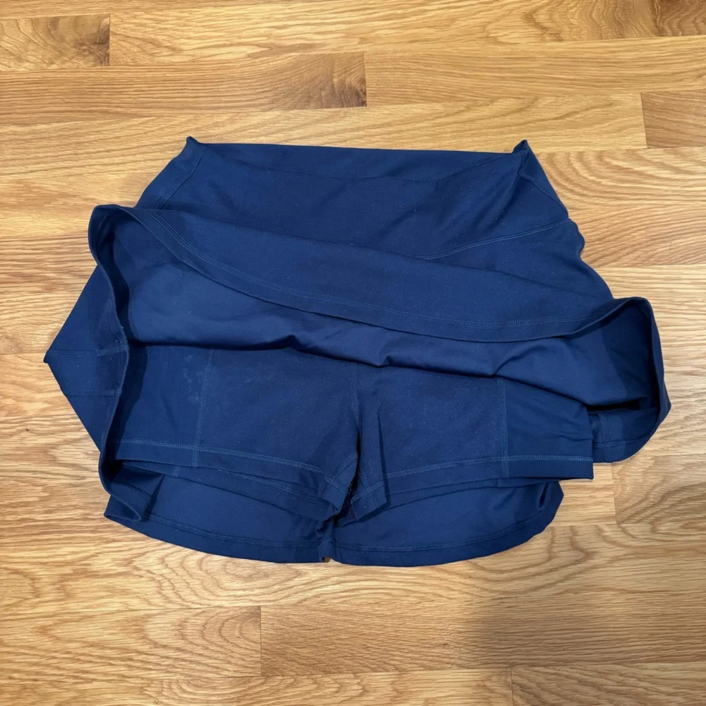 J.Crew Active Skirt Shorts - Blue - Picture 3 of 6